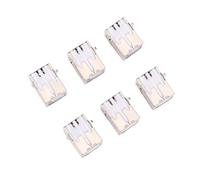 puhae Lot of 6pcs Replacement USB Connector socket Type B Female Right Angle