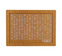 puhae Money Box (4 Sizes) - Reusable Money Box with Money Goal and Numbers to Cross10000