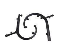 puhae Multifunctional Portable Massager Point Blood Muscle Massage Stick Shoulder and Neck Back Self Massage Tool Fitness Black