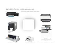 puhae NP332 3-Port USB Network Print Server Multi-Interface Network Print Server (Network + WiFi Version)