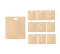 puhae Reusable Toaster Bags Non-Stick Toasted Sandwich Bags, Plastic Bag for Sandwiches Easy to Open, Toastie Bags 10Pcs A Easy Install