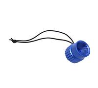 puhae Scuba Diving Threaded Dust Cap Din 5/8-14NPS Dust Cap Aluminium Dust Cap Tank Valve End Cap Accessory Part Blue