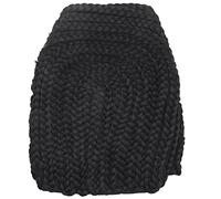 puhae Super Elastic Cornrow Cap for Weave Crochet Braid Wig Caps for Making Wigs Top Quality Weaving Braid Cap Wig Net Black Color 1Pc