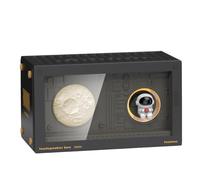 puhae Wireless Bluetooth Speaker Transparent HiFi Subwoofer Sound Box Home Decoration Night Light Loudspeaker Music Player B