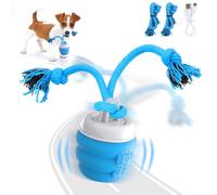 PUHOHUN Interactive Dog Toys for Boredom - Dog Toys to Keep Them Busy, Fun Moving Smart Automatic Active Rolling Ball for Small Dogs Self Play Blue