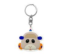 PUI PUI Molcar 3D Rubber Key Holder (Peter)