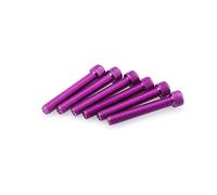 Puig 0524l Blister 6pc Hex Screw M8 X 50 mm, Lilac