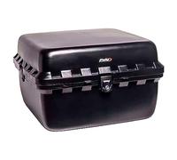Puig 0713N Durable motorcycle top cases with functional design for secure storage and comfortable transport on all types of journeys, Black
