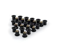 Puig 0715N Safety accessories to lock the motorcycle when parked, preventing movement on inclined surfaces with a resistant and durable design, Black