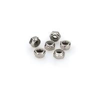 Puig 0736P Quick fasteners in aluminum with secure fastening system for quick mounting and dismounting of the fairing, Silver