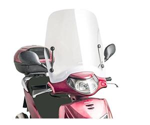 Puig 1012 W Windscreen Transparent/Clear Honda Scoopy SH125/150 02- '05