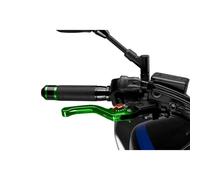 PUIG 130VT 3.0 Brake Lever Fixed Short Green Selector Orange