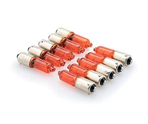 Puig 1622T Amber Bulb Star Turn Signal, 12 V-23 W, Set of 10