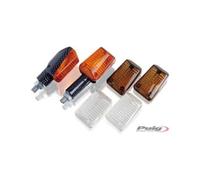 Puig 1622W Safety accessories to lock the motorcycle when parked, preventing movement on inclined surfaces with a resistant and durable design, Transparent