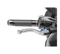 Puig 180PA 2.0 Short Brake Lever with Blue Selector, Silver
