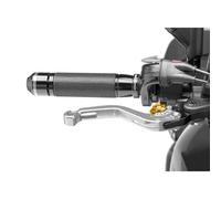 Puig 180PO 2.0 Short Brake Lever with Gold Selector, Silver