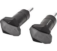 Puig 1860N R19 Engine Protectors with nylon sliders and compact design for full chassis and engine protection, Black