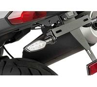 Puig 1945N Original Black Flashing Bracket Set for Number Plate Holders