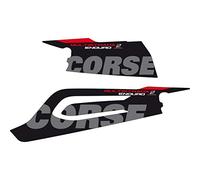 Puig 20213N Swingarm Protector Sticker Kit high-resistance vinyl to protect and customise the swingarm, Black