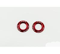 Puig 20271R Set Aluminium Rings Red