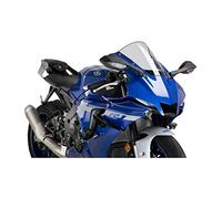 Puig 20297N Sport side winglets with aerodynamic design and downforce effect to improve stability and control while riding, Black