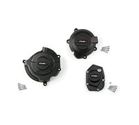 Puig 20417N Engine protection covers in high-strength thermoplastic polymer for protection against impacts and wear, Black