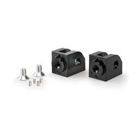 Puig 20675N Adaptor Adjustable Rider Footpeg Black