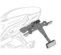 Puig 20742N License Plate Holder Black