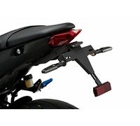 Puig 20768N Group LED Number Plate Holder Angle Colour Black