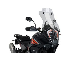 Puig 20817H Touring Plus Windshield with Visor Smoke