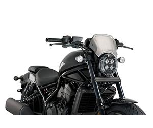Puig 20822P Aluminium Frontal Plate Silver