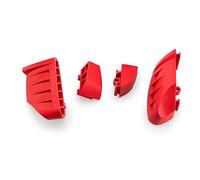 Puig 20872R Spares Rubber Sets Pro 2.0 Frame Sliders Red