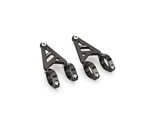 Puig 20876N Clamp Set of Diameter 35-37cm Black