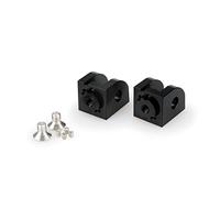 Puig 20883N Adaptor Adjustable Rider Footpeg Black