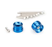 Puig 21030A Bar Ends Speed Model for Suzuki/Yamaha Blue