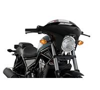 PUIG SCREEN BATWING SML TOURING FIT ON HONDA CMX500 REBEL 17-19 CLEAR SMOKE - CO