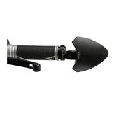 Puig Black Fold Bar End Mirror Left ONLY Universal