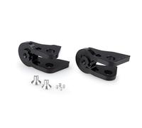 Puig 21231N Adaptor Adjustable Rider Footpeg Black