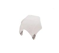 Puig 2127W Short Windscreens for Round Headlights, Transparent