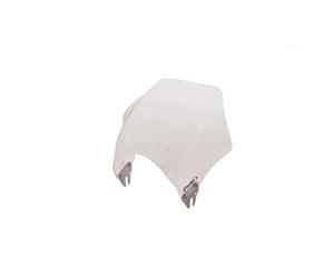 Puig 2127W Short Windscreens for Round Headlights, Transparent