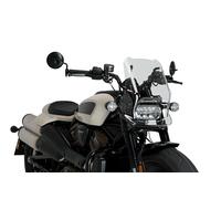Puig New Generation Sport Harley Davidson Sportster 1250 2024 Windshield Silver