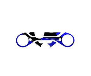 Puig 21381A Radikal Blue Post Protector