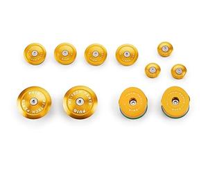 Puig 21432O Aluminum Chassis Covers Gold