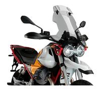 Puig 21442h Touring Deflector Moto Guzzi V85 Windshield Silver