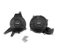 Puig 21500N Engine Cover Track For Championship Black