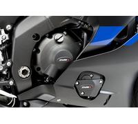 Puig 21521N Track Engine Protective Cover for Championship Black