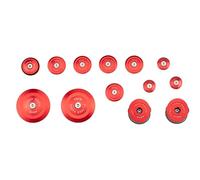 Puig 21536R Aluminum Chassis Covers Red