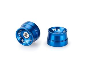 Puig 21598A Speed Bar Ends model specific design, Blue