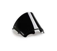 Puig 21617N R-Racer Sport Aerodynamic Windscreen, high-performance design made of 3 mm PMMA with a racing-optimized profile to improve protection and stability, Black