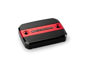 Puig 21716R Brake/Clutch Reservoir Cap model specific design, Red